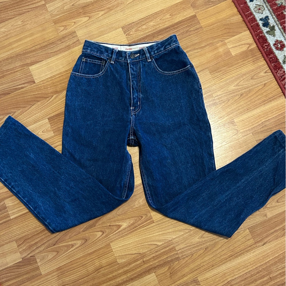 Vintage 1980’s Coca Cola jeans. Boys 10 or women’s 24